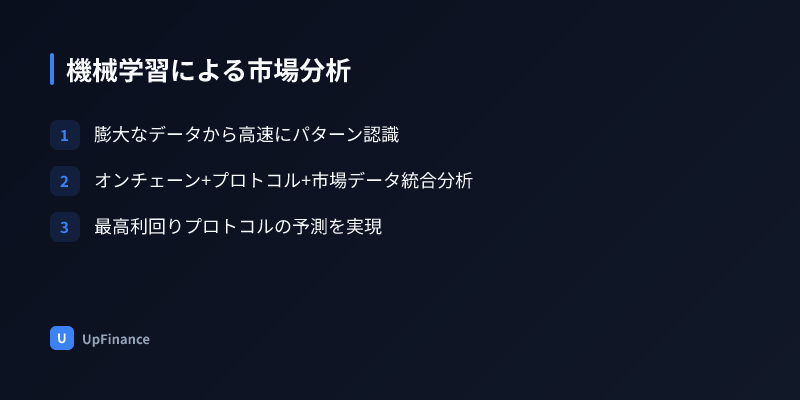DeFi市場分析とAIの意思決定プロセス